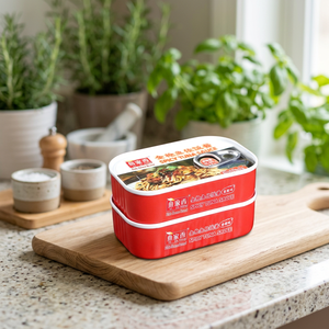 Deliciosa Salsa Picante de Atún de 80g, Atún Enlatado Listo para Comer, Uso Versátil para Fideos, Arroz y Bocadillos, Salsa de Mariscos Premium - Product Image 1