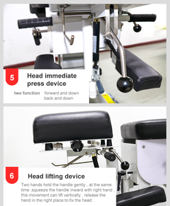 Popular Adjustable Foldable Chiropractic Drop Treatment Bed for Multi-Function Outdoor Precise Spinal Care - Product Image 4