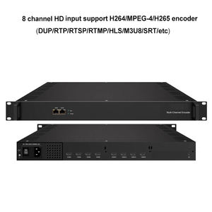 Codificador de Video <span class=keywords><strong>en</strong></span> <span class=keywords><strong>Vivo</strong></span> IP HD MI para Transmisión de TV por Cable Digital, 8, 16, 24 Canales, H264, H265, H.265, CATV, IPTV - Product Image 5