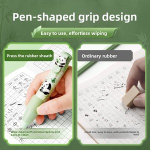 Cartoon Capybara Push-pull Gummen Student Rubber Schrijven Tekening Gum Creatieve Potlood Gum Schoolbenodigdheden Briefpapier - Product Image 2
