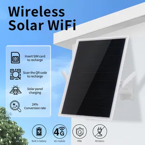 Solar WiFi Router Wireless 4G Lte Built In 25000mAh Battery 24h 7 Day Working Max Support 8 Devices