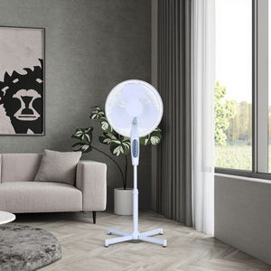 Ventilateur sur pied oscillant à 3 vitesses avec moteur AC, hauteur réglable, commande mécanique, économe en énergie, pour hôtels et usage domestique - Product Image 5