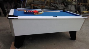 Table de billard de 7 pieds et 8 pieds à usage commercial, fonctionnement manuel par pièces de monnaie, à vendre - Product Image 2