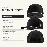 Casquette de golf haute performance à 5 panneaux, bicolore, motif Argyle, personnalisée, découpée au laser, perforée, imperméable, à visière incurvée, avec cordon