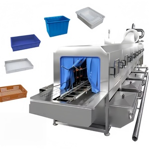 Laveuse commerciale haute pression pour système de nettoyage de paniers et plateaux, idéale pour les taches d'huile - Product Image 5