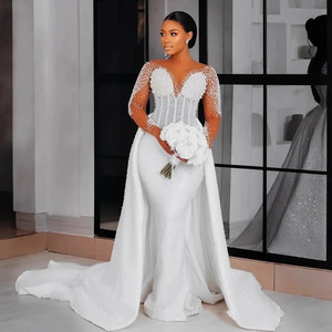 Buy In Bulk Black Bride Wedding Dress Lace Embroidery Elegance | Alibaba.com