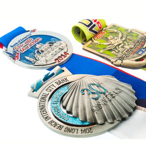 Medallas Deportivas de Alta Calidad en Metal 3D con Diseño de Delfín, Medallas de Carrera, Medallas Personalizadas - Product Image 4