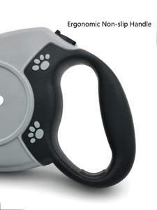 Correa retráctil automática para perros, correa de tracción de nailon de 5m y <span class=keywords><strong>8M</strong></span> para perros, extensible para caminar para perros pequeños, medianos y grandes de hasta 110 libras - Product Image 2