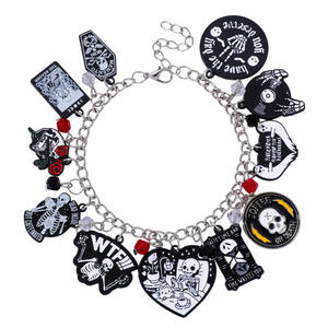 Pulsera Wowei Creativa al por Mayor, Diseño de Terror de Halloween, Fantasma de Pesadilla, Pulsera Unisex para Madre, Joyería - Product Image 5