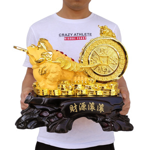 ของตกแต่งฮวงจุ้ยจีนปี 2024 รูปคางคกทองนำโชค คางคกสามขา ของตกแต่งบ้านฮวงจุ้ย จินชานชู รูปปั้นกบเงิน พร้อมเสริมโชคลาภ - Product Image 1