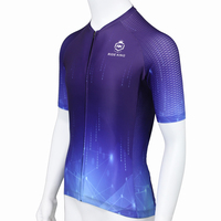 Kit de cyclisme à marque privée pour hommes, ensemble maillot et short, fournisseur, manches longues, séchage rapide, respirant, protection UV, léger