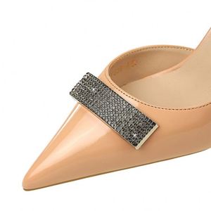 2025 Hot Selling Women's High <strong>Heels</strong> New Summer Fashion Sparkling <strong>Gold</strong> <strong>Pumps</strong> High Quality Sexy Pointed Formal Wear - Product Image 3
