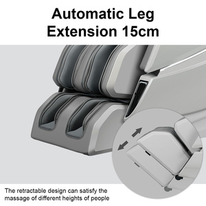 Silla de Masaje Shiatsu Inteligente 4D Super Deluxe con Riel Automático - Product Image 4