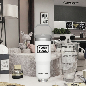 20oz Travel Tumbler Mug Double Wall Vacuum Insulated <b>Coffee</b> Mug for Handle 600ml Stainless Steel Leak-Proof BPA Free - Product Image 3