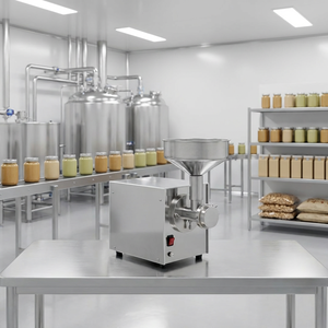 Ligne de production de beurre de cacahuètes et de confiture de pistaches, capacité de production de 80 <span class=keywords><strong>kg</strong></span> par heure - Product Image 1