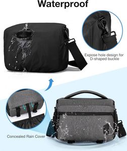 กระเป๋ากล้องตัวอย่างฟรี, กระเป๋ากล้อง DSLR/SLR/Mirrorless สำหรับช่างภาพ, เคลือบหนังกันน้ำ - Product Image 4