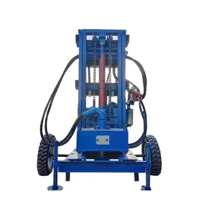 Usine professionnelle, bon <span class=keywords><strong>prix</strong></span>, foreuse hydraulique diesel portable de 200 m pour puits d'eau/machine de forage de puits d'eau - Product Image 4
