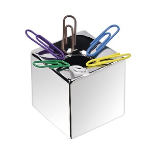 Contenedor y Dispensador de Clips de Papel en Forma de Cubo Estándar - Product Image 1