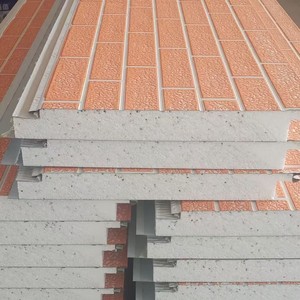 Panel Decorativo <span class=keywords><strong>Aislante</strong></span> para Pared y Techo, Moderno, Ecológico, Ignífugo, Impermeable, <span class=keywords><strong>Aislante</strong></span> Térmico, de <span class=keywords><strong>Poliuretano</strong></span> Tipo Sándwich - Product Image 4