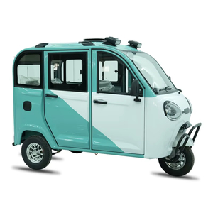 New Energy 3WD Triciclo eléctrico de pasajeros y carga Vehículo ecológico de cuatro puertas Scooter eléctrico de 3 ruedas Vehículo eléctrico - Product Image 4