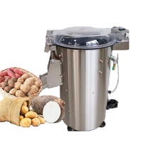 Fruit- en groenteverwerkingsmachines Elektrische aardappelwas- en schilmachine Aardappelschilmachine Aardappelschiller