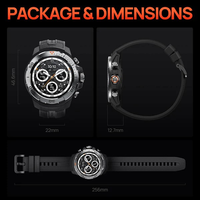 Montre intelligente originale Mibro GS Explorer 1.32 "UHD Display 10ATM Waterproof 460mAh 20 jours d'autonomie 24H Sport & Health Monitor