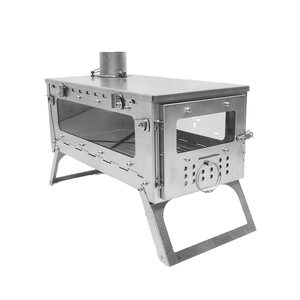 Réchaud de camping portable en titane avec fenêtre de visualisation pour chauffage extérieur et camping sauvage - Product Image 6