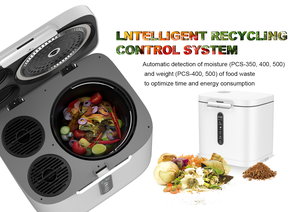 Composteur de déchets alimentaires électrique en acier inoxydable à double filtre pour usage domestique avec une capacité de 3,8 L - Product Image 5