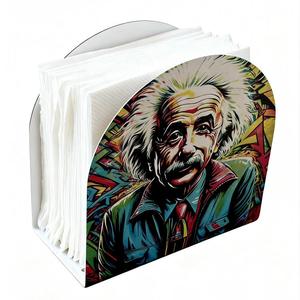 Porte-serviettes en métal vintage au design moderne pour la cuisine, les cafés, les tables de pique-nique, rangement de papier, décoration, porte-serviettes en étain - Product Image 2