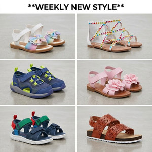 Bulk Wholesale Summer Kids Sandals Mixed Styles Soft Sole Breathable Non-slip EVA PVC Jelly <b>Polybag</b> Packing Stocklot - Product Image 5