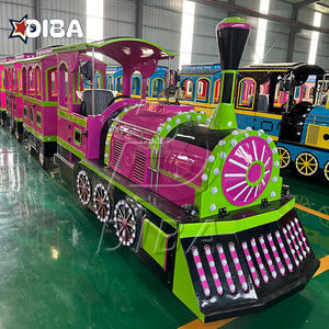 ขายรางรถไฟไฟฟ้าสำหรับเด็กเกมสวนสนุกรถไฟวิ่งแบบไม่มีรางสำหรับเด็ก - Product Image 1