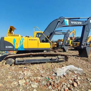 Excavadora de cadenas Volvo EC290 usada, 29 toneladas, cucharón de 1.3m³, marca sueca original, excavadora grande para construcción, pocas horas de uso, certificación CE - Product Image 2
