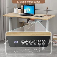 Bureau électrique intelligent réglable en hauteur pour ordinateur portable, table élévatrice, bureau assis-debout, pour la maison et le bureau