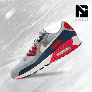 Air Max 90 'USA 2024' Zapatillas Nike de malla transpirable, antideslizantes, estilo para caminar - Product Image 1