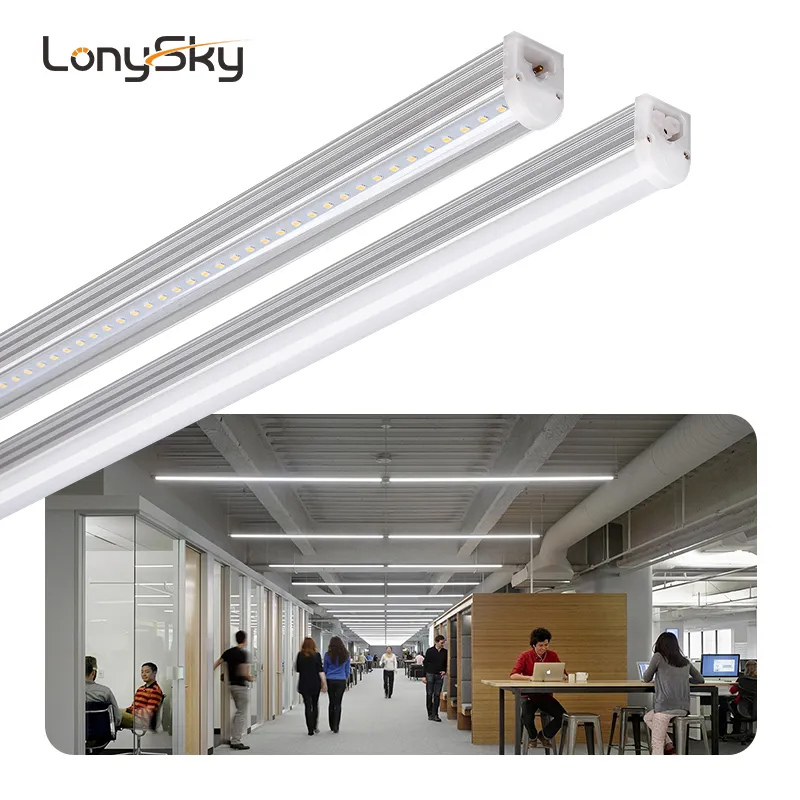 Tốt Nhất Bán 9W 15W 18W 24W 1200Mm 2ft 4ft 5ft Nhôm Tích Hợp T5 LED Ống Ánh Sáng