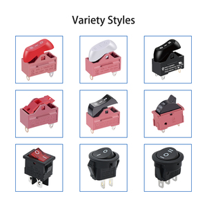 Md KND-2-A2RGS-R3B 3 पोजीशन रॉकर हेयर ड्रायर को तीन गति ठंडा गर्म हवा बड़ी धारा 7a p66 सामग्री 250v रोह - Product Image 5