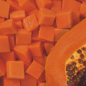 Cubos de papaya tropical congelada \ Ideal para helados, yogures y bares de cócteles - Product Image 1