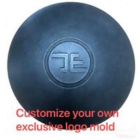 Ballon de Pilates en PVC souple de 25 cm, 300 g, antidérapant, anti-explosion, avec logo personnalisé, pour fitness, exercice, équilibre et yoga – Vente en gros