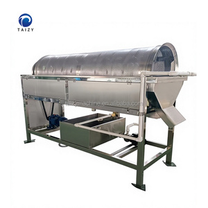 Máquina <span class=keywords><strong>de</strong></span> Limpieza Automática con Rodillo <span class=keywords><strong>de</strong></span> Cepillo Suave, Lavadora Rotativa <span class=keywords><strong>de</strong></span> Tambor <span class=keywords><strong>para</strong></span> Patatas, Verduras y Zanahorias - Product Image 1