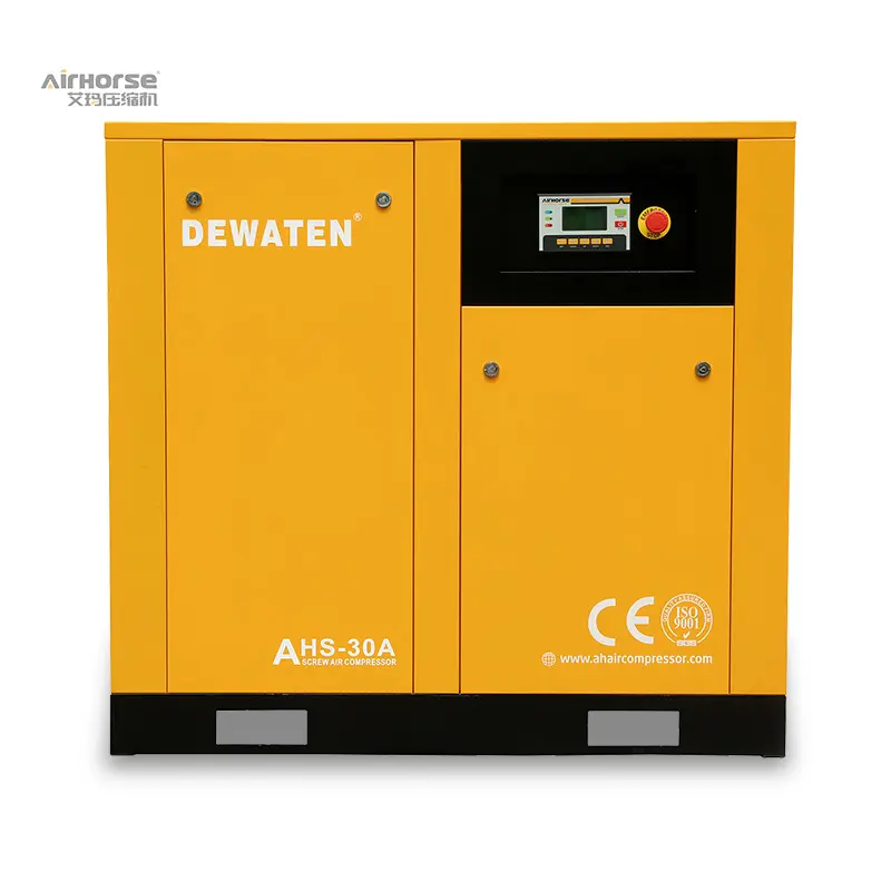 30hp Direct Compressor AHS Series 30HP 22kw Low Noise Direct Driven Rotary Screw Air Compressor