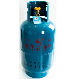 Bombole di Gas blu GAZ portatili da 2kg a 50kg Anti ruggine bottiglie di Gas propano 6kg 12.5kg 15kg 19kg dimensioni disponibili