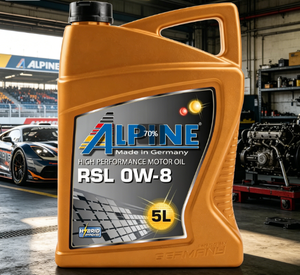 Huile moteur automobile haute performance Alpine RSL 0W-8 5L Fabriqué en Allemagne Approuvé pour les véhicules hybrides - Product Image 5