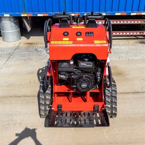 HIGHTOP HT320T Skid Steer Loader Inovatif Dilengkapi dengan 10Kw untuk Tugas Serbaguna dan Manfaat Ringan 830Kg - Product Image 2