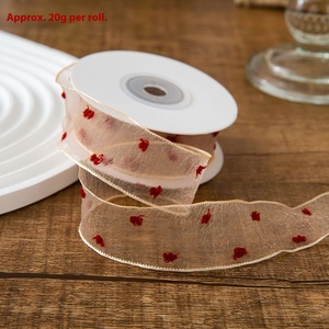 New handmade DIY Bowknot Grosgrain Ribbon 2.5cm Polyester 10 yards cho mũ rơm Phụ kiện tóc quần áo Quà tặng cao cấp - Product Image 6