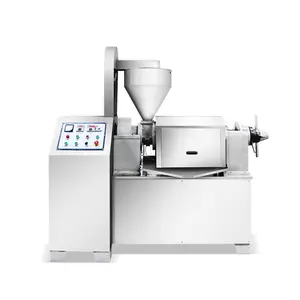 Máquina de prensa de aceite comercial completamente automática máquina de prensa de aceite de palma máquina de prensa de aceite de fruta de Palma de planta hecha a medida