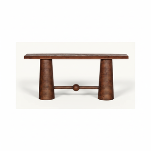 Table console murale flottante en bois moderne, étagère d'entrée peu encombrante pour le salon, le couloir ou le bureau. - Product Image 1