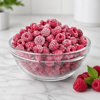 Graad A Halal IQF Diepvries Frambozen Groothandel |   100% natuurlijke verse rode frambozen, hele, voor smoothies, jam & bakkerijproducten