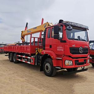 SHACMAN 6*4 Special Truck Mounted Crane, 270HP Xugong 14Ton Five-section Boom, Outdoor Heavy <b>Cargo</b> Lifting & Transit Machinery - Product Image 3