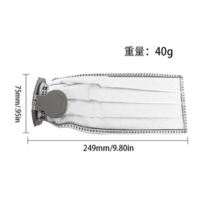Sacchetto Filtro Antipolvere in Tessuto Non Tessuto Adatto per <span class=keywords><strong>Aspirapolvere</strong></span> Portatile Vorwerk Kobold VK7 FP7 VK700 Parti di Ricambio e Accessori - Product Image 3