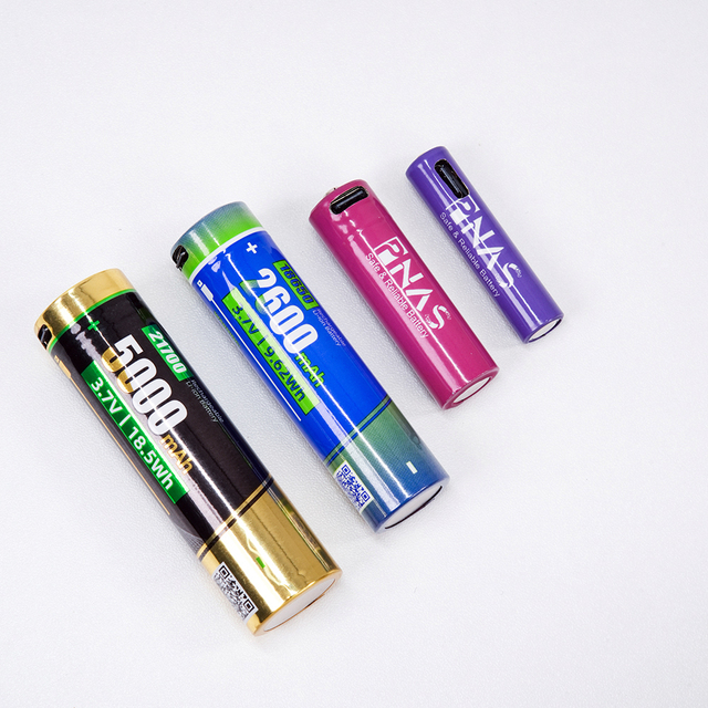 21700 USB-C Fast Charge 5000mAh 3.6V High Capacity Type C Port INR21700 Battery for Thermal Imager Standby Battery